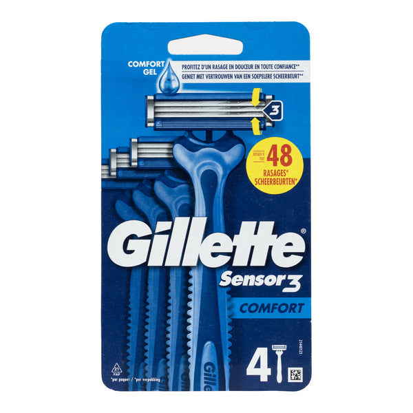 Gillette Sensor 3 Comfort disposable razors