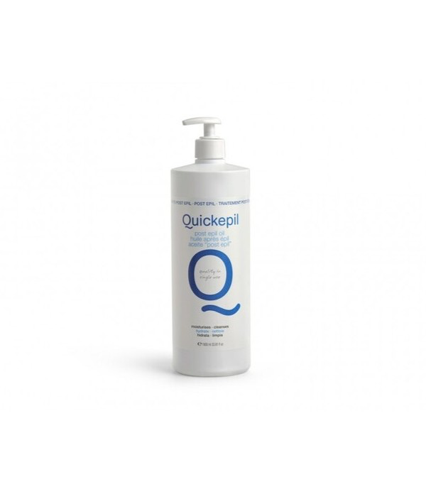 HUILE POST EPILATOIRE QUICKEPIL 1L + POMPE
